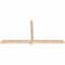 Ekena Millwork Eugene Smooth Timber Gable Bracket, Douglas Fir, 84"W x 42"H x 3 1/2"D x 3 1/2"F, 12/12 Pitch GBW084X42X0404EUG00SDF - alternate 2
